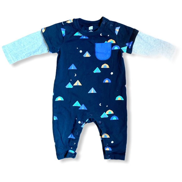 Tea Collection Other - Tea Collection | Camping Romper (6-9 mos) ⛺️🌲